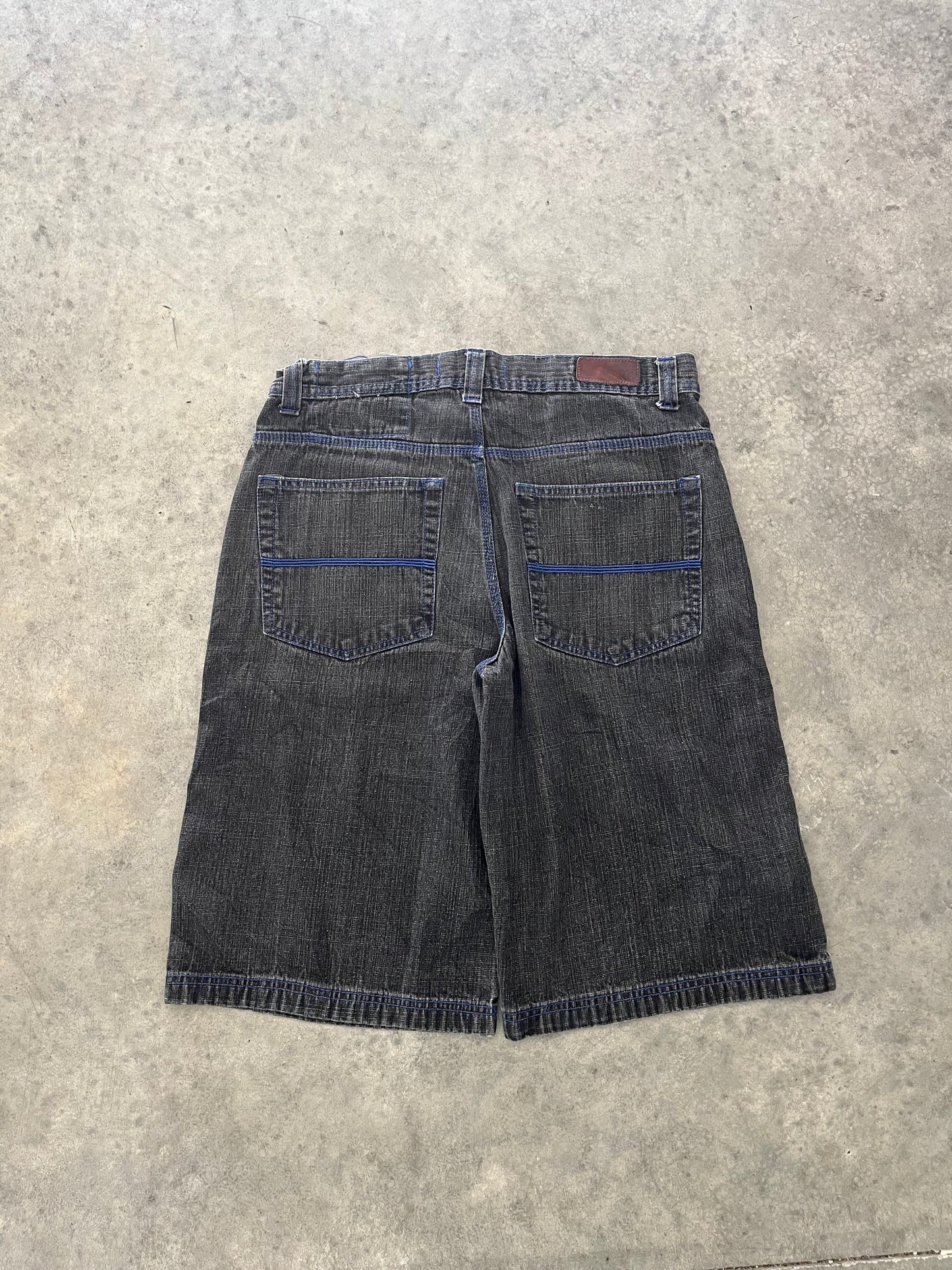 Black jorts- 34