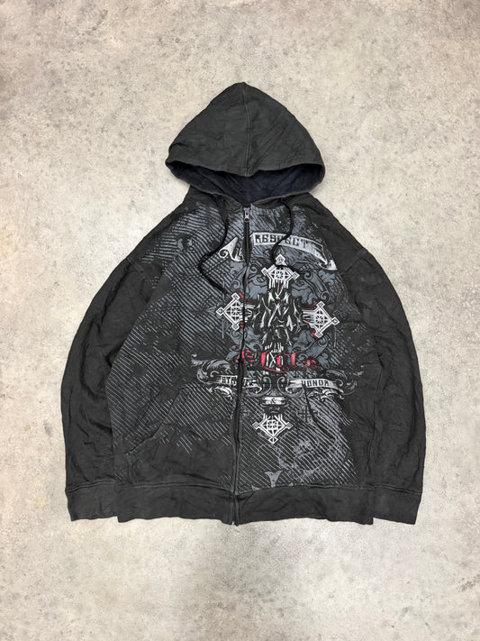 MMA elite zip up hoodie - M
