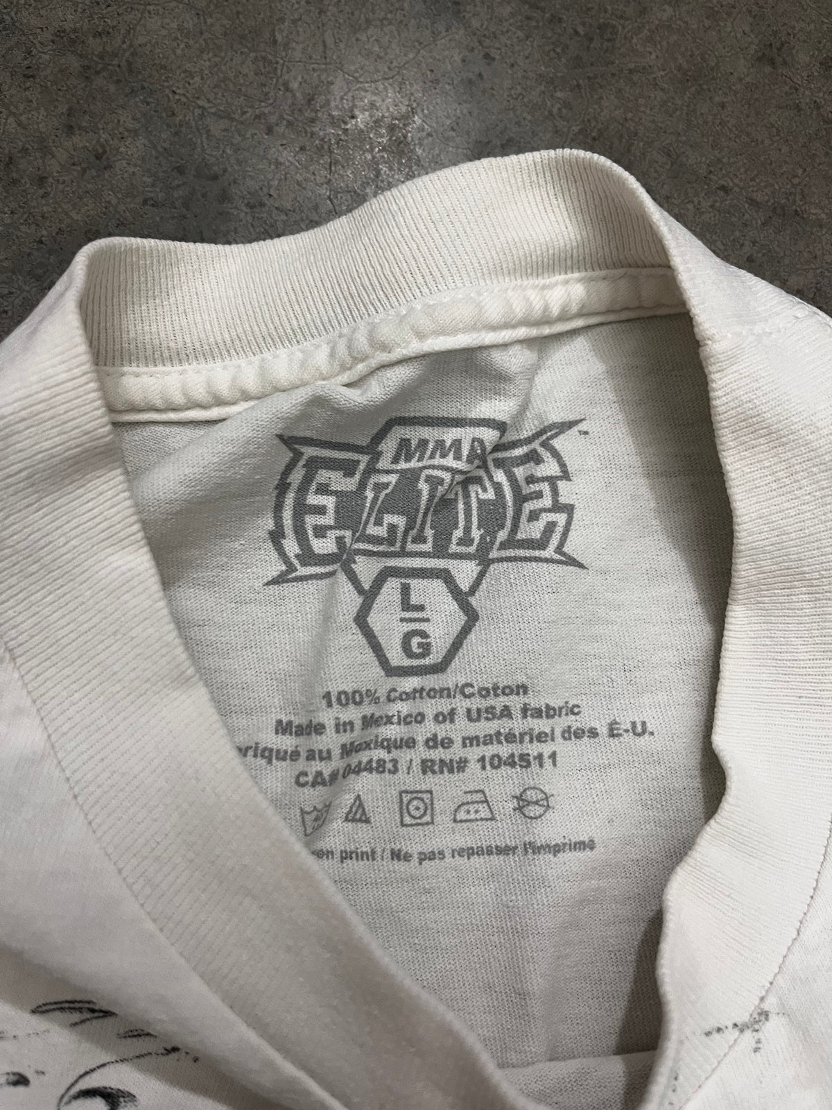 MMA Elite long sleeve - L