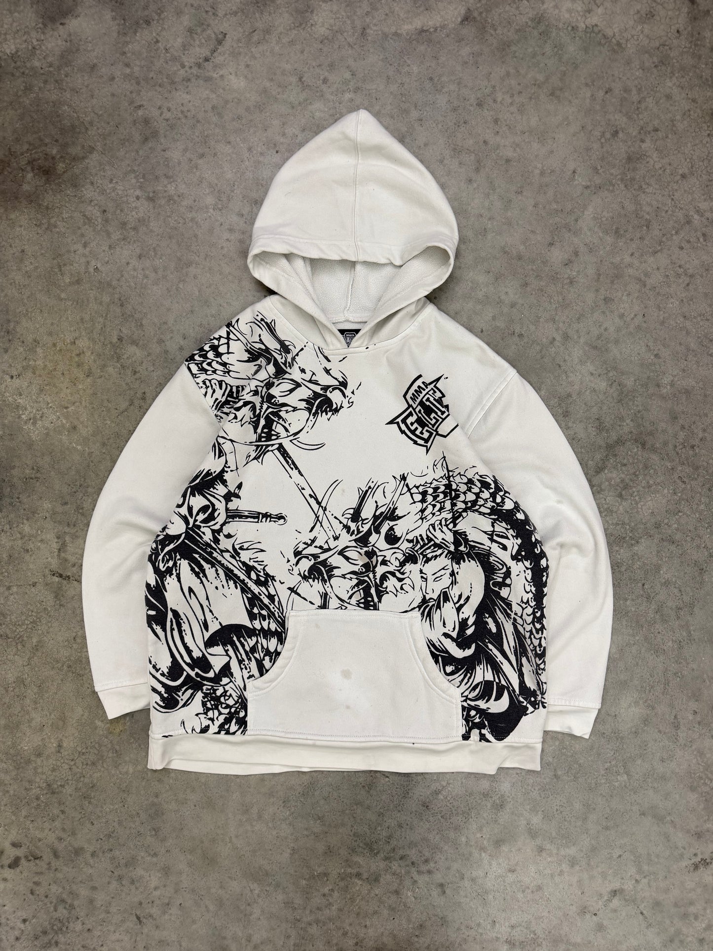 mma elite hoodie - L