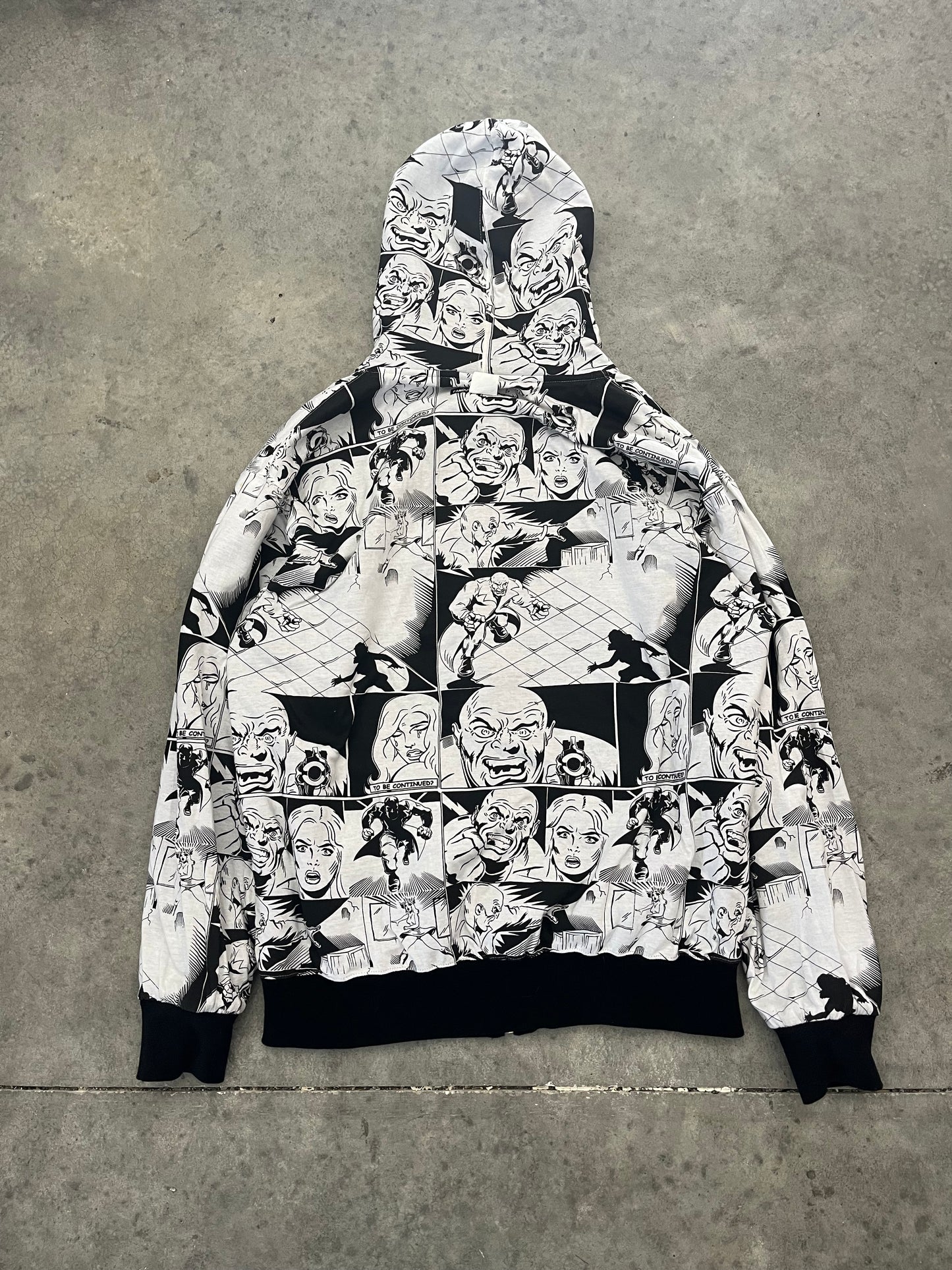 REVERSIBLE Famous stars and straps hoodie