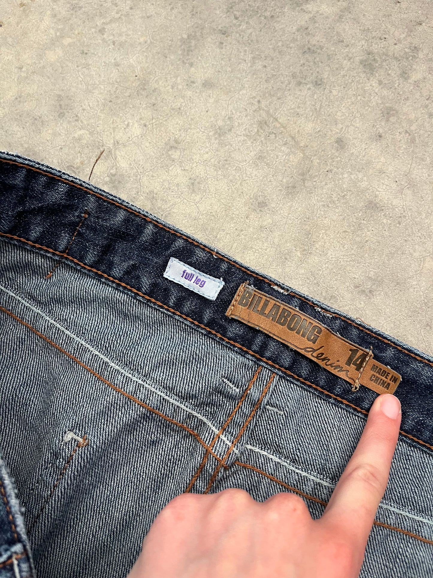 billabong spellout jeans - 36