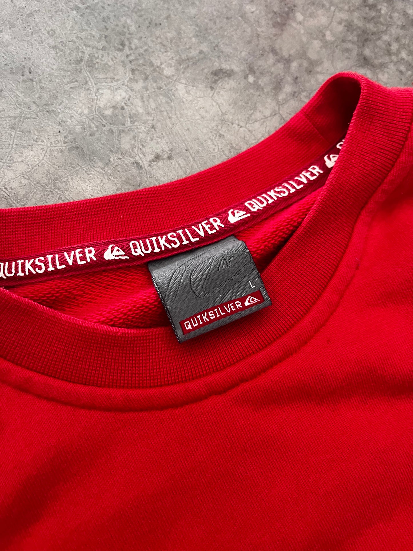 quiksilver crewneck - L