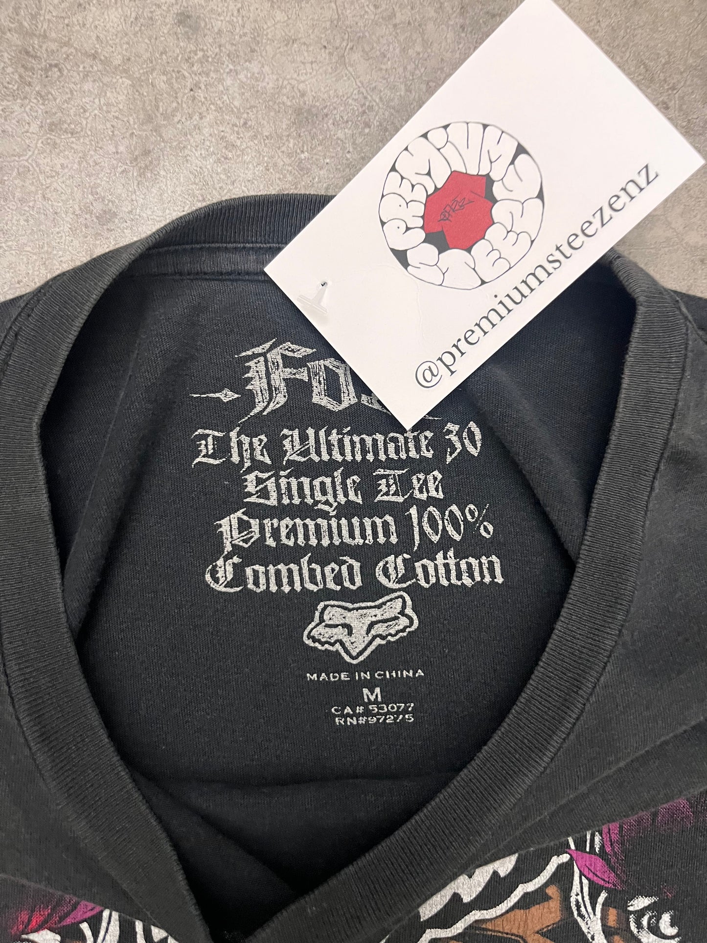 Fox tee - M