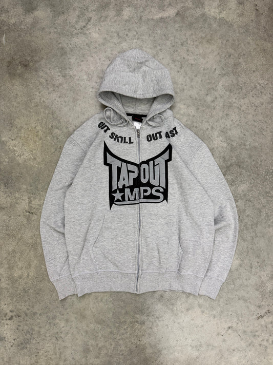 tapout zip up hoodie - L