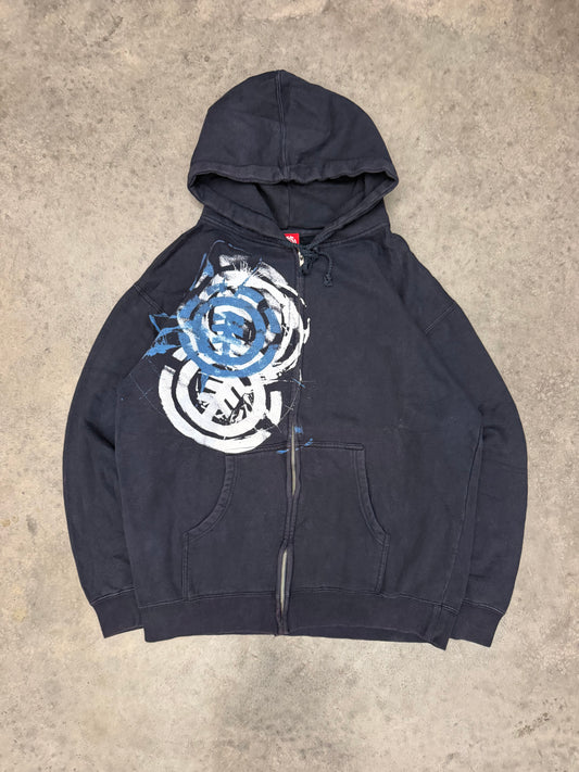 element zip up hoodie - M