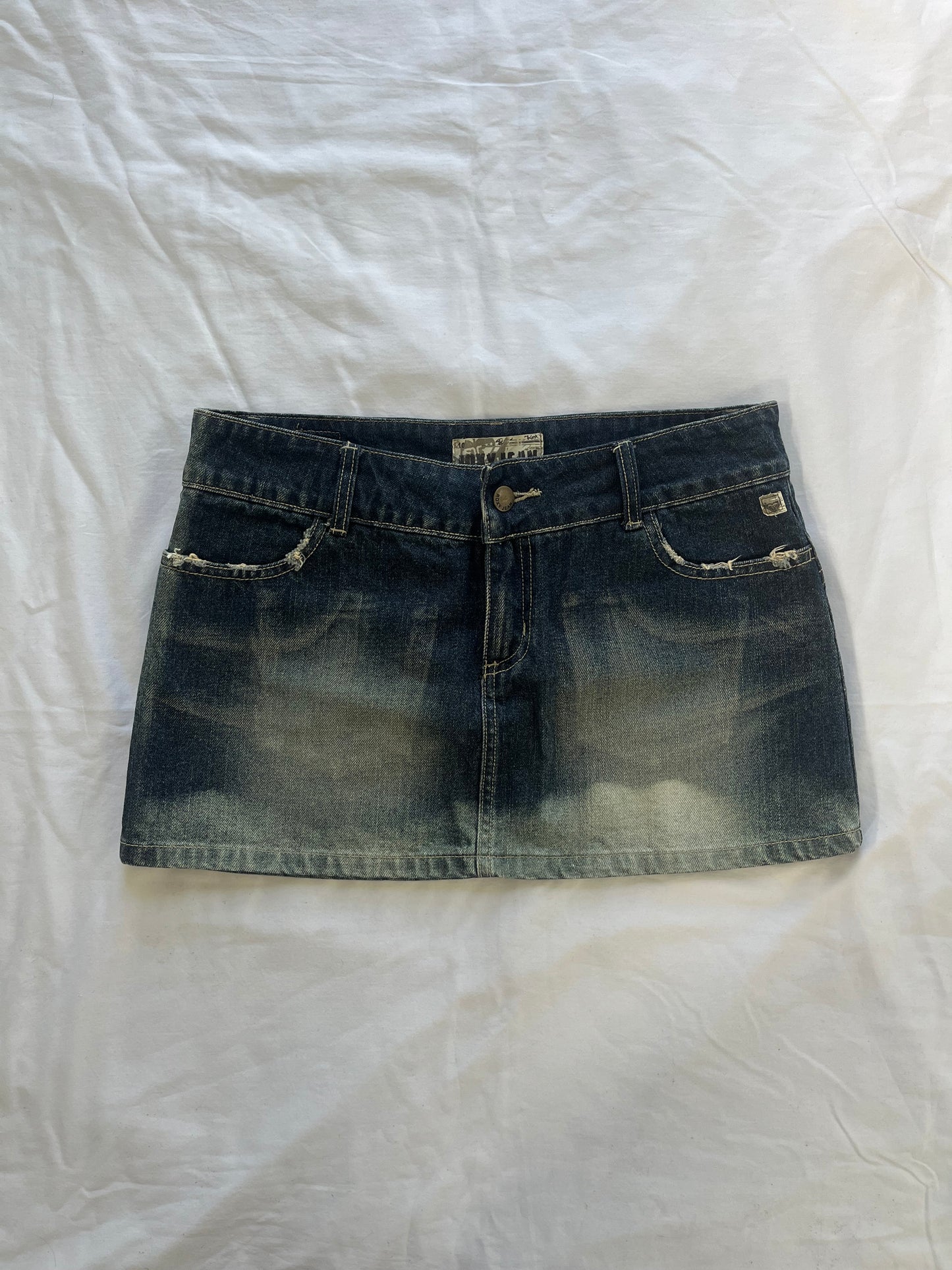 roxy denim mini skirt - 30