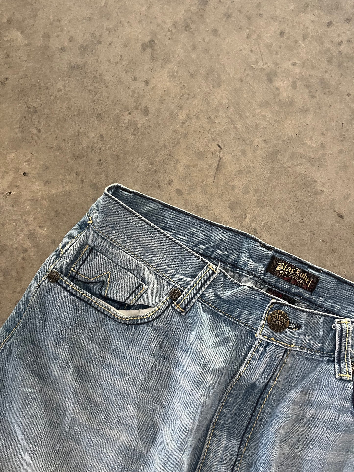 black label jorts