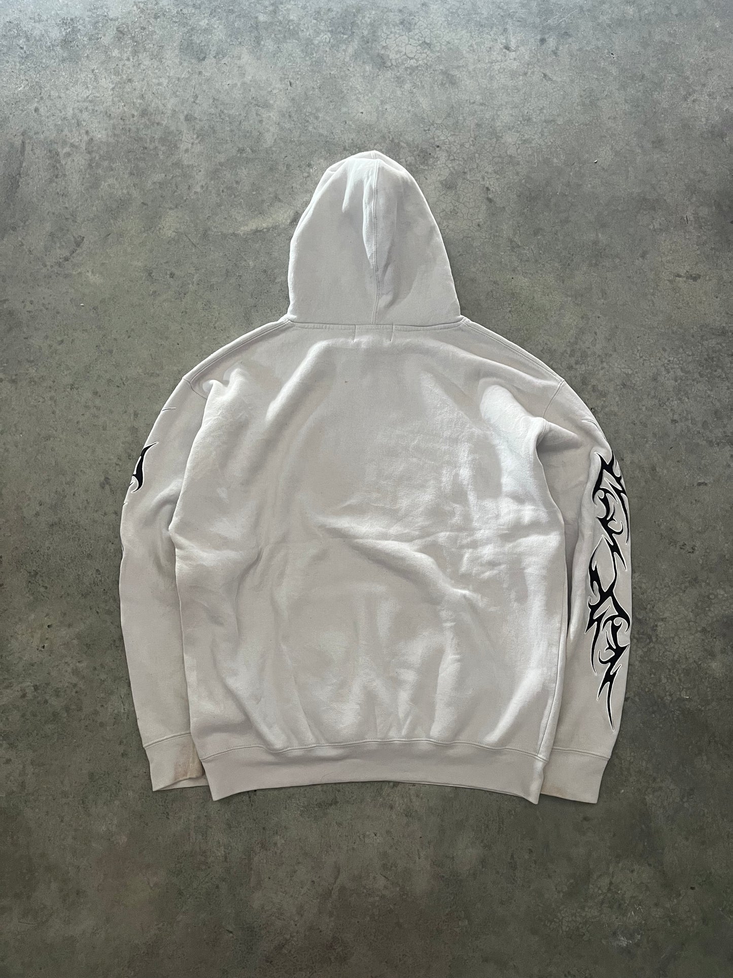 sapphire lounge tribal hoodie - XL