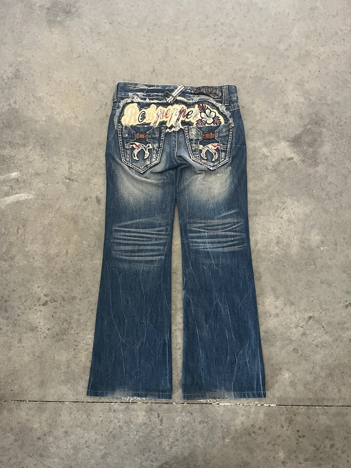 red pepper jeans