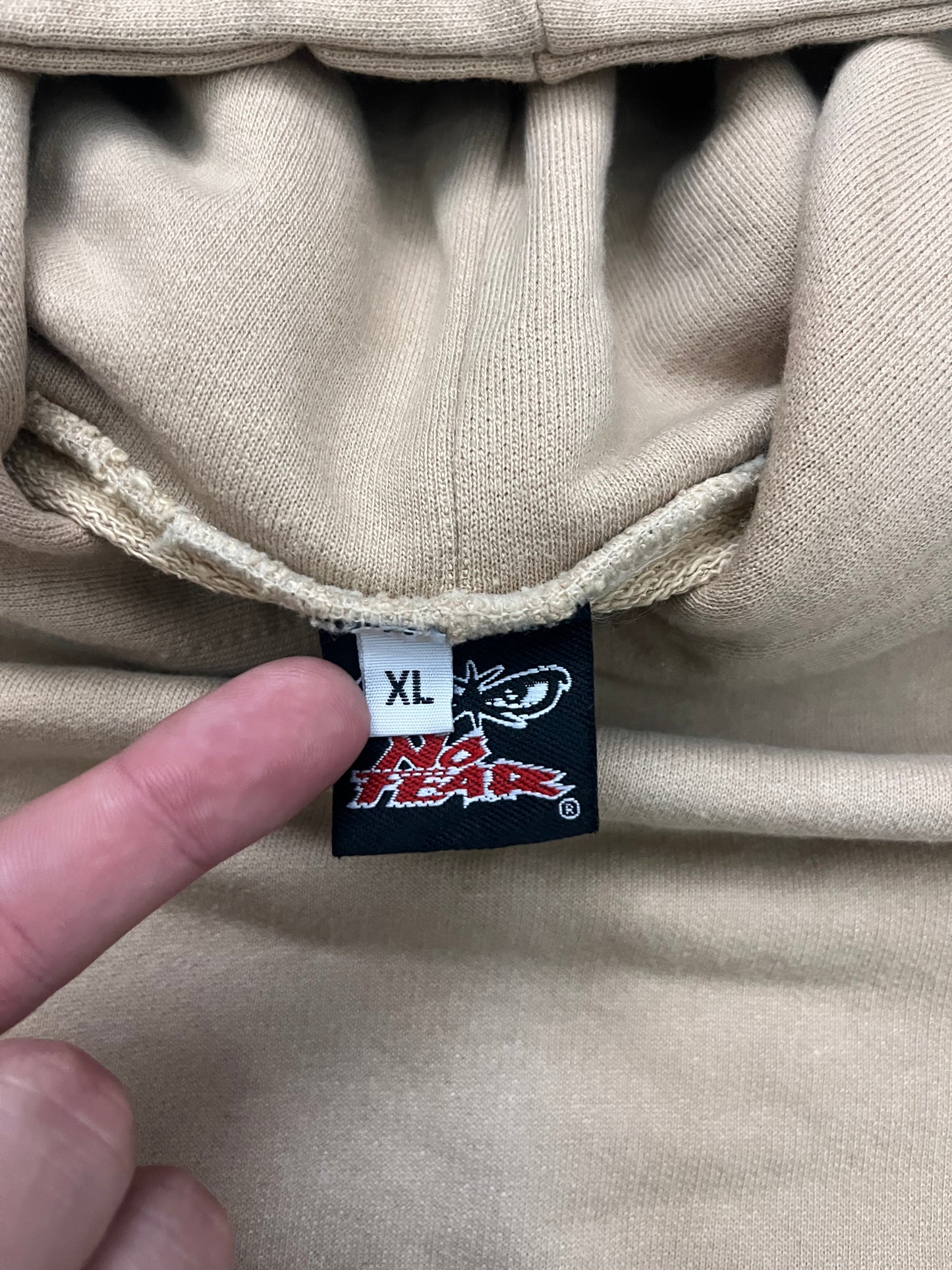 No fear hoodie - XL