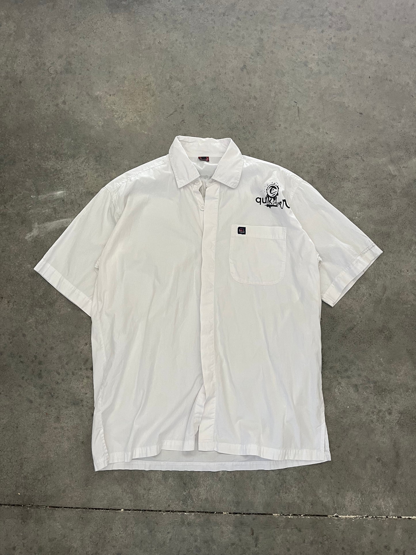 quiksilver button up