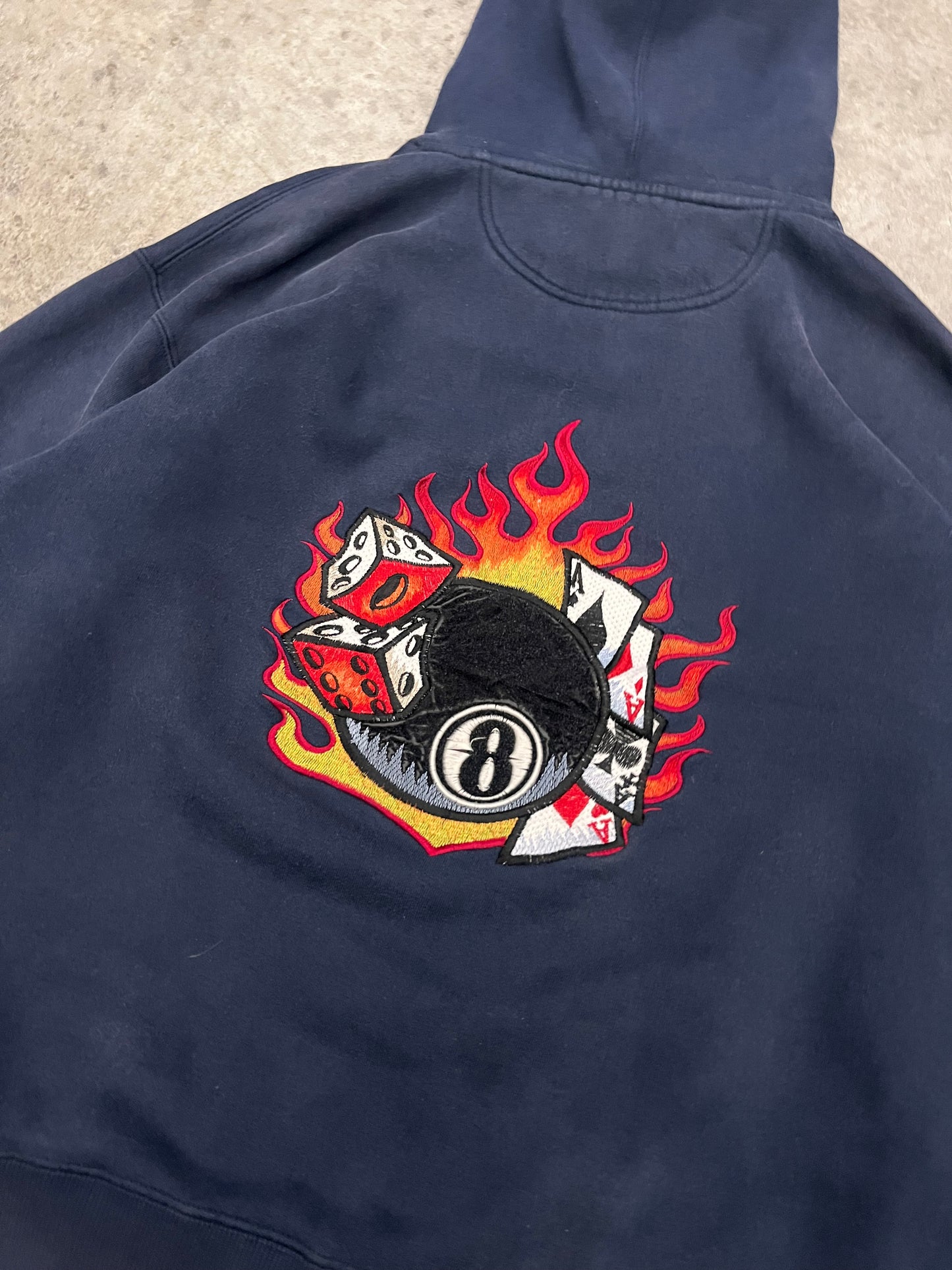 Jnco 8ball hoodie - L