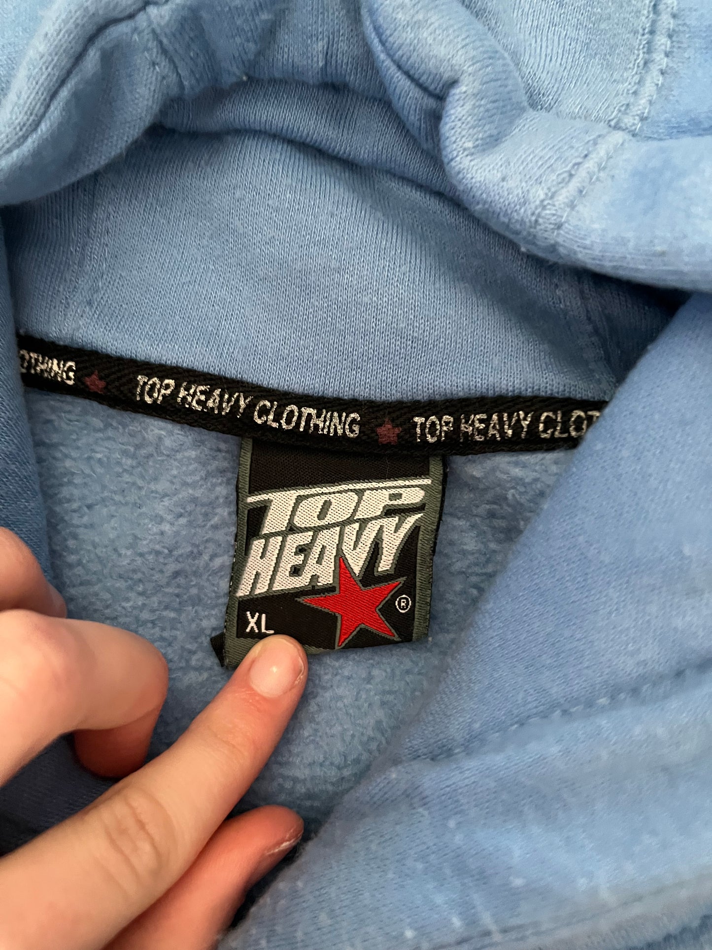 top heavy hoodie - XXL