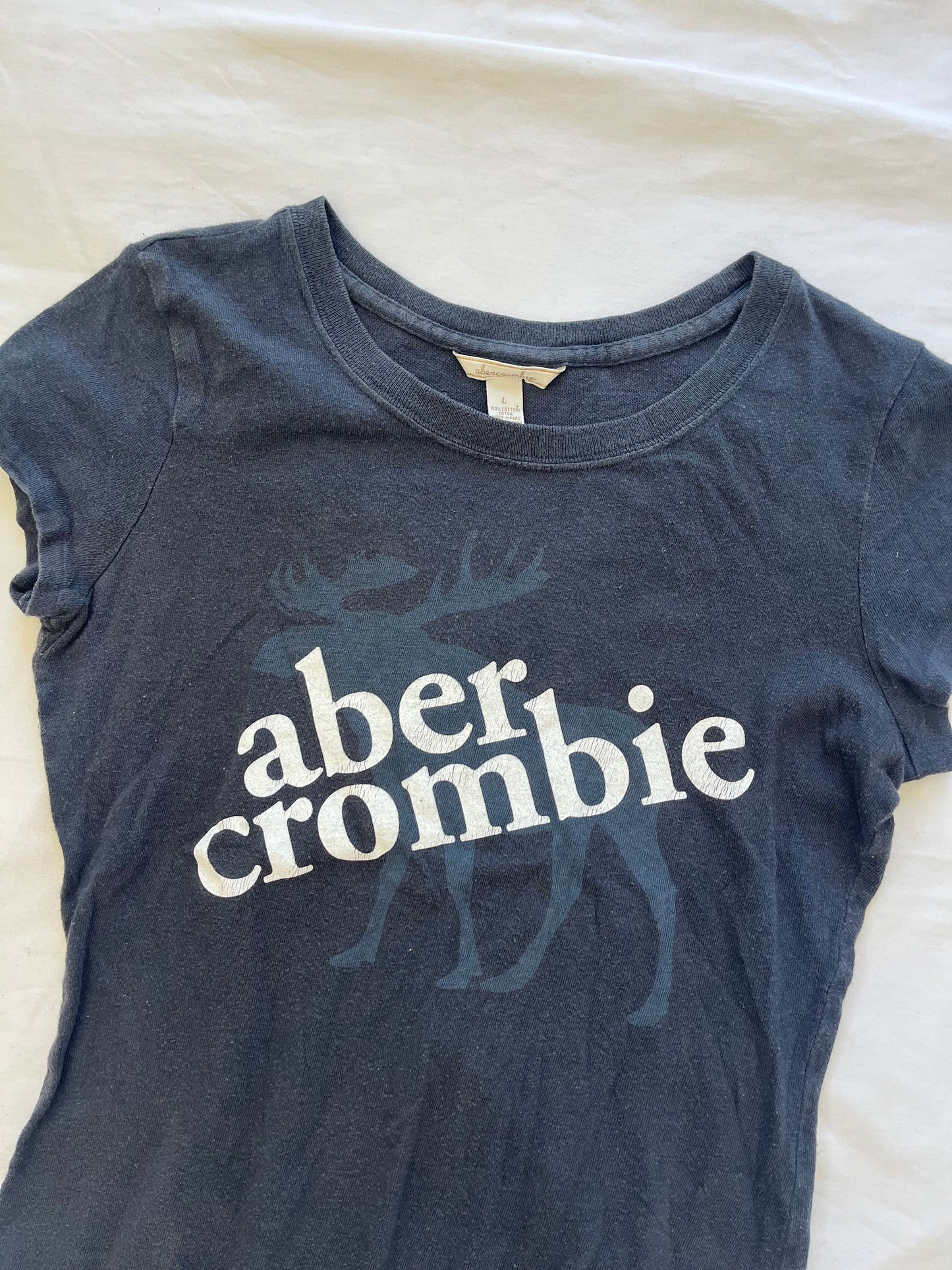 abercrombie and fitch babytee - L