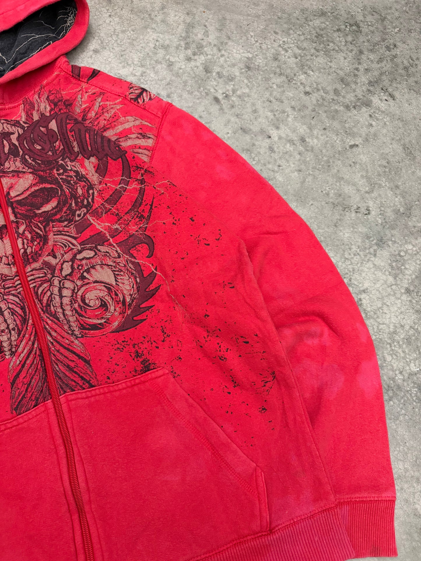 INSANE MMA elite zip up hoodie - M