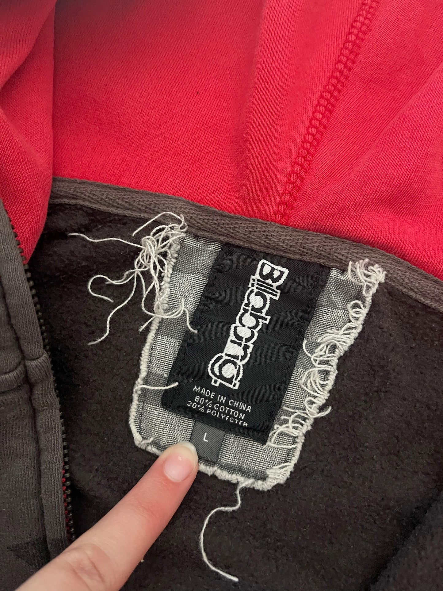 Full zip AOP billabong hoodie