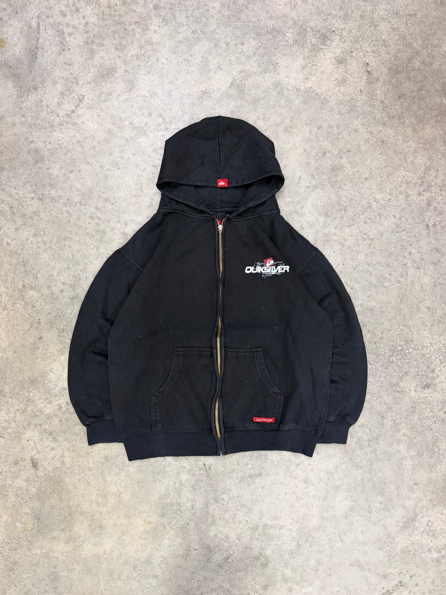 quiksilver zip up - S