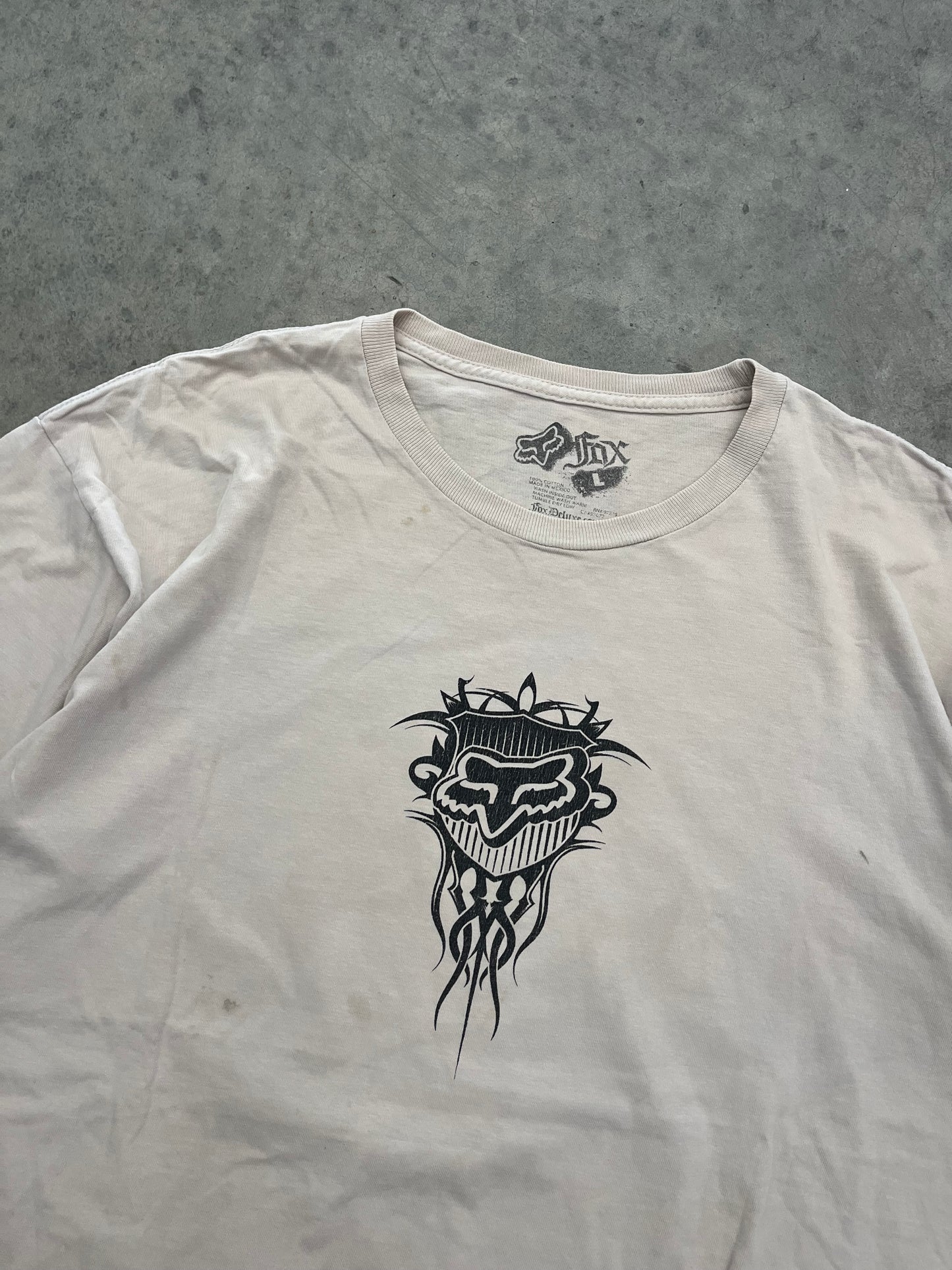 fox racing tee - L