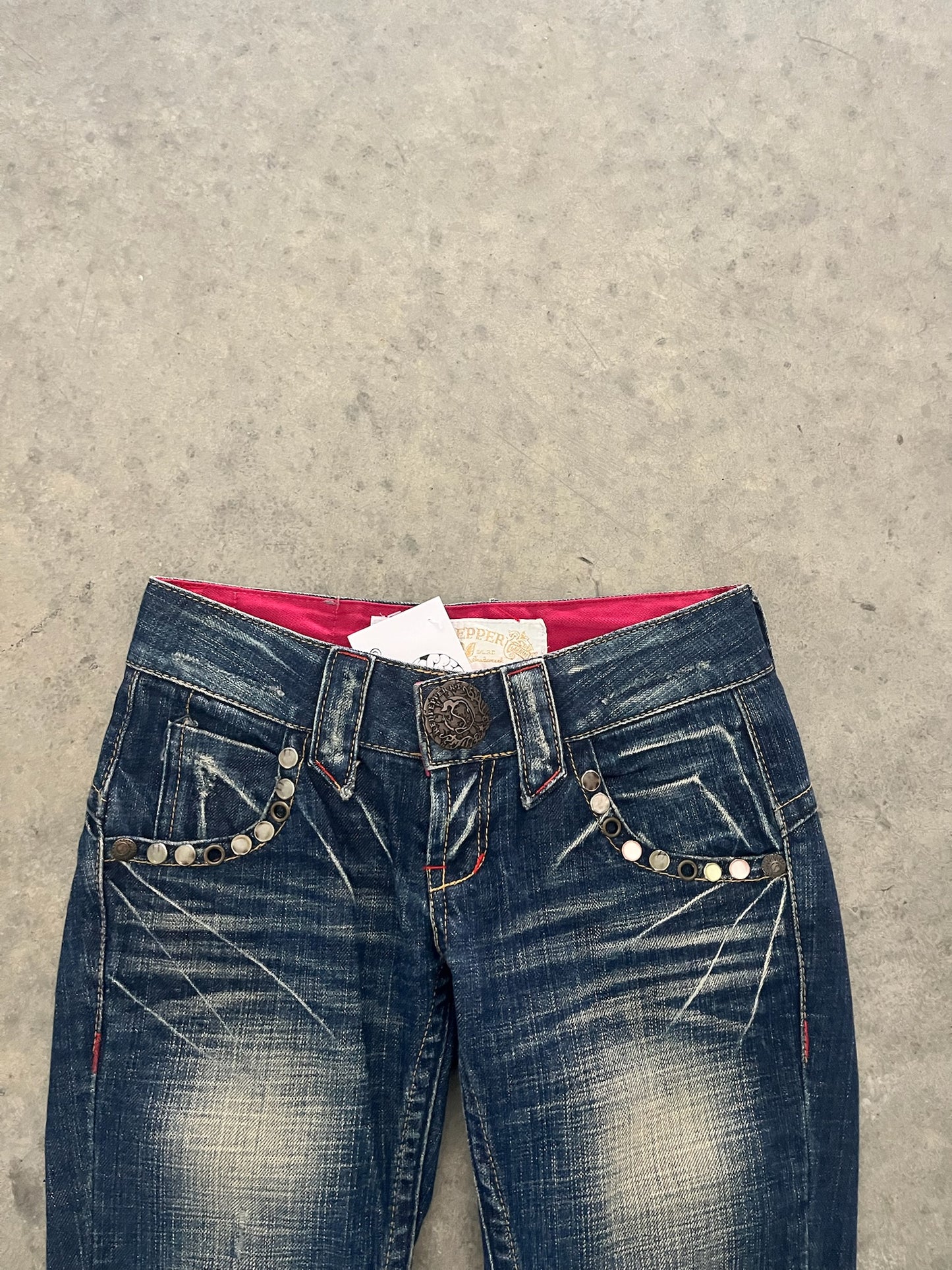 red pepper jeans