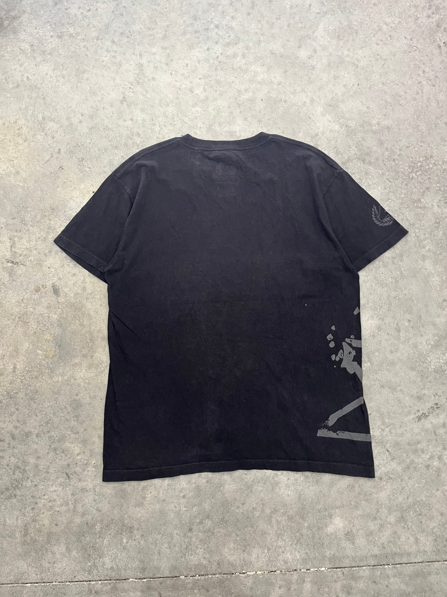 fox x monster racing tee - L