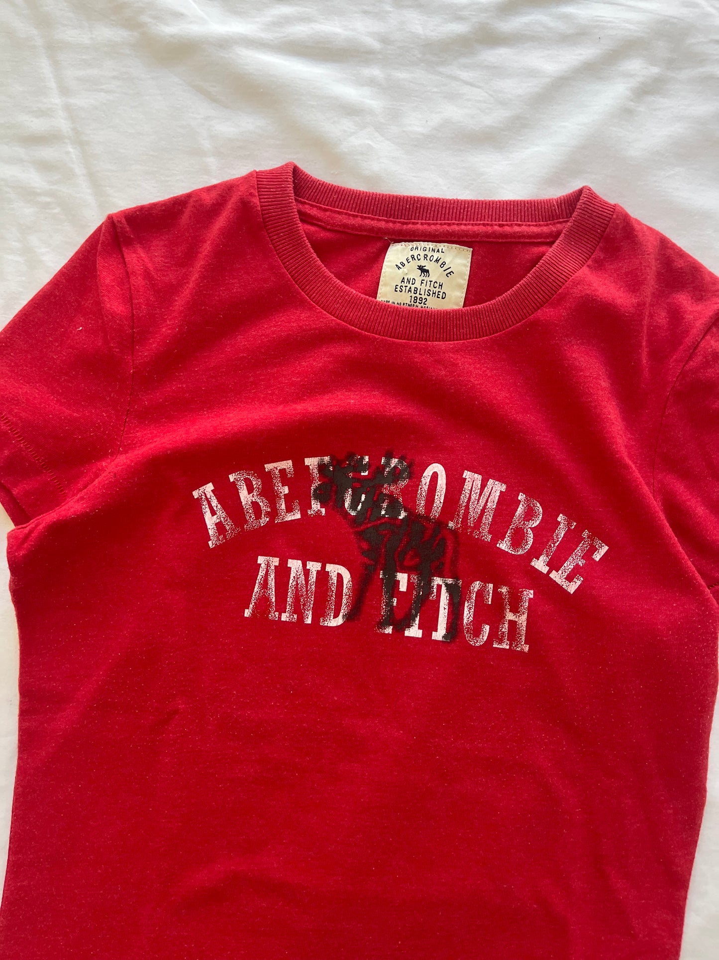abercrombie and fitch babytee - S