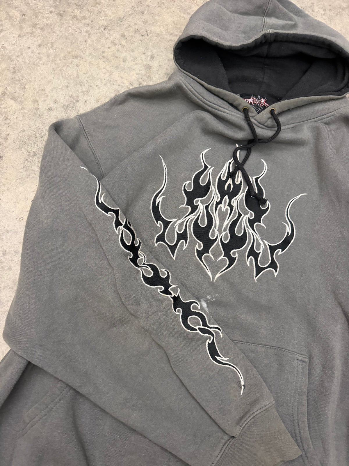 sapphire lounge hoodie - XL