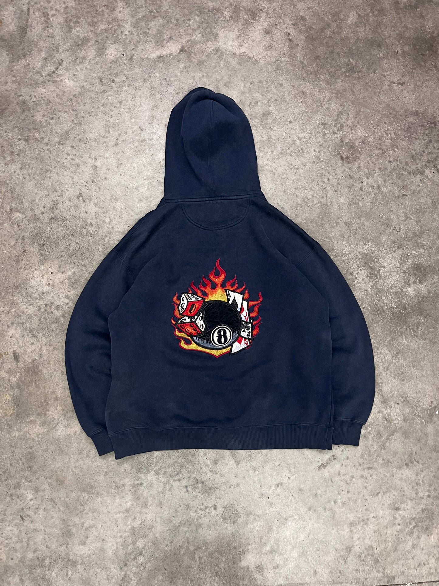 Jnco 8ball hoodie - L