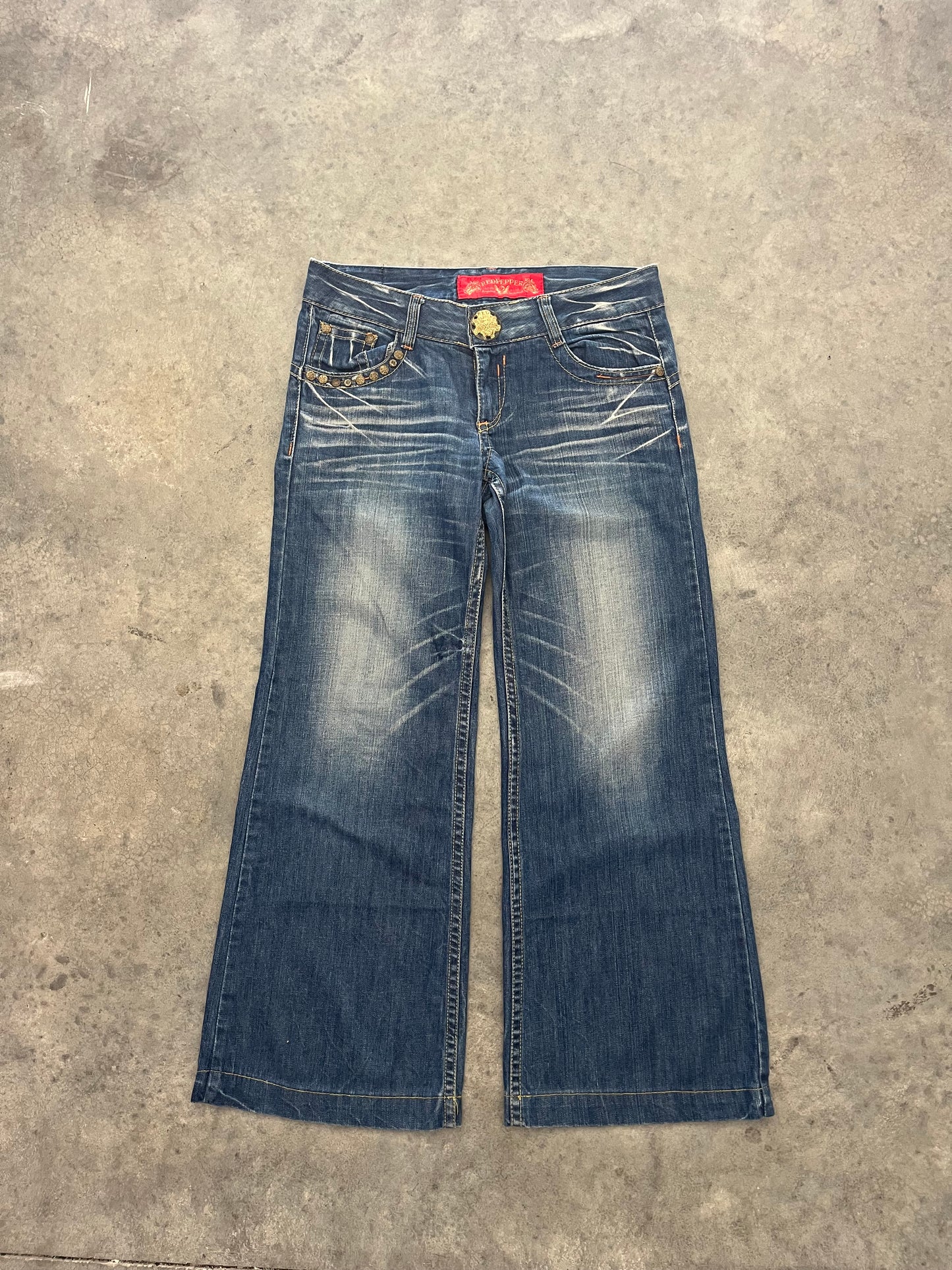 red pepper jeans