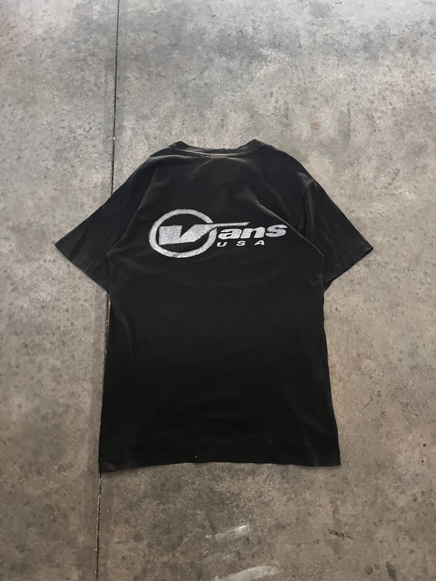vintage vans tee - M