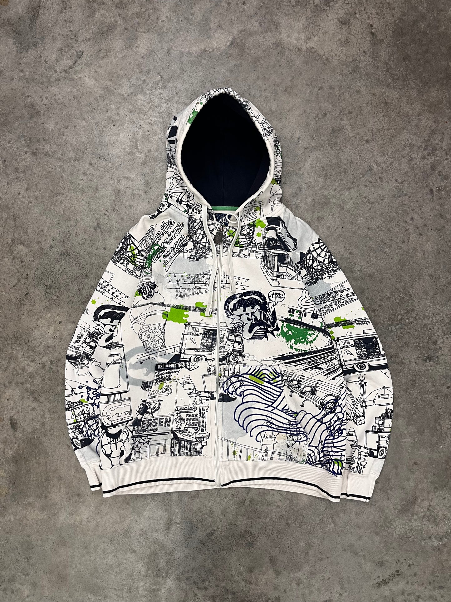 ecko hoodie - S