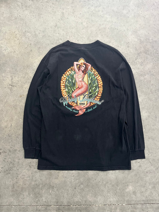 Vintage surf longsleeve - L