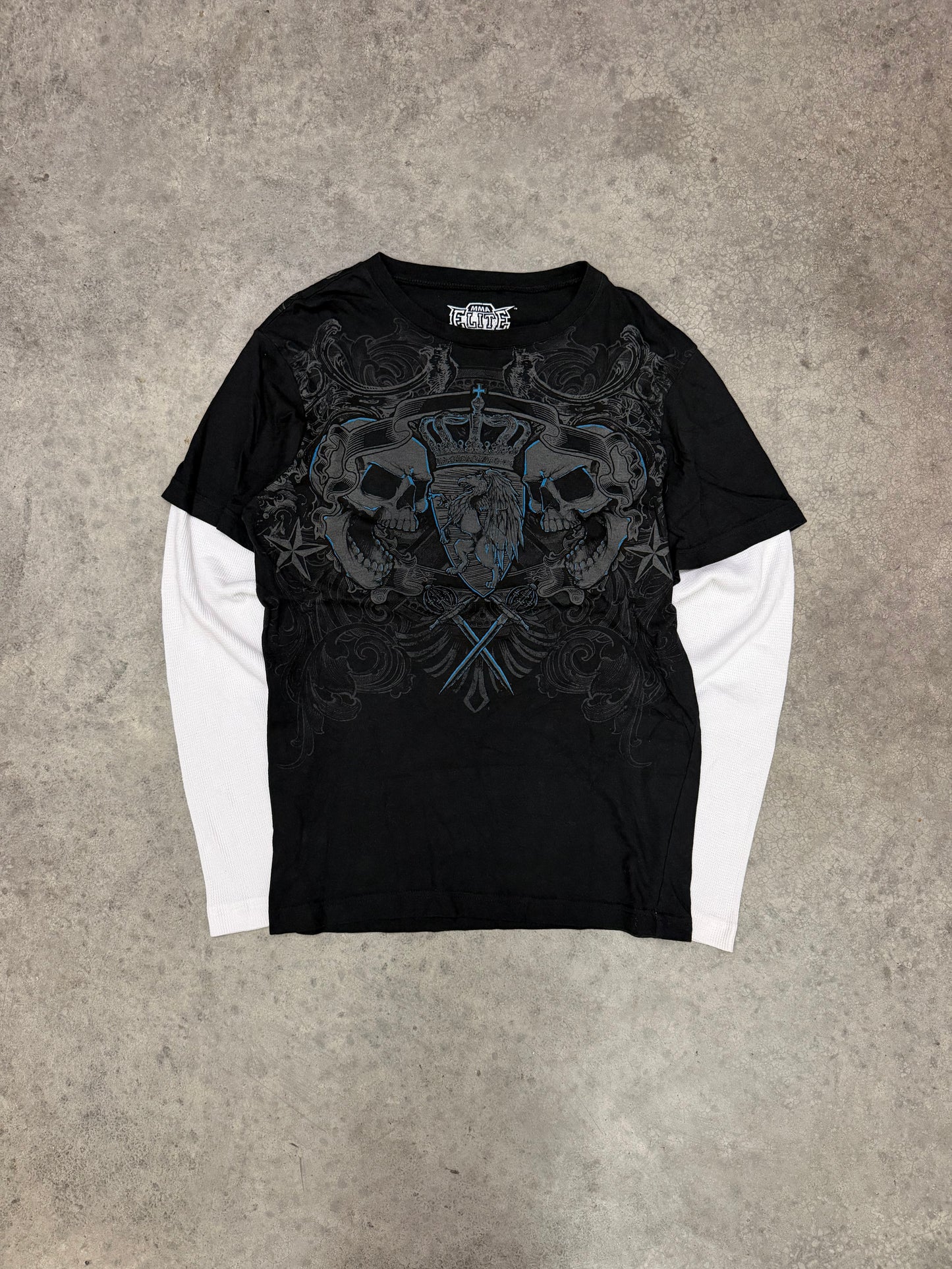 crazy MMA elite long sleeve - S