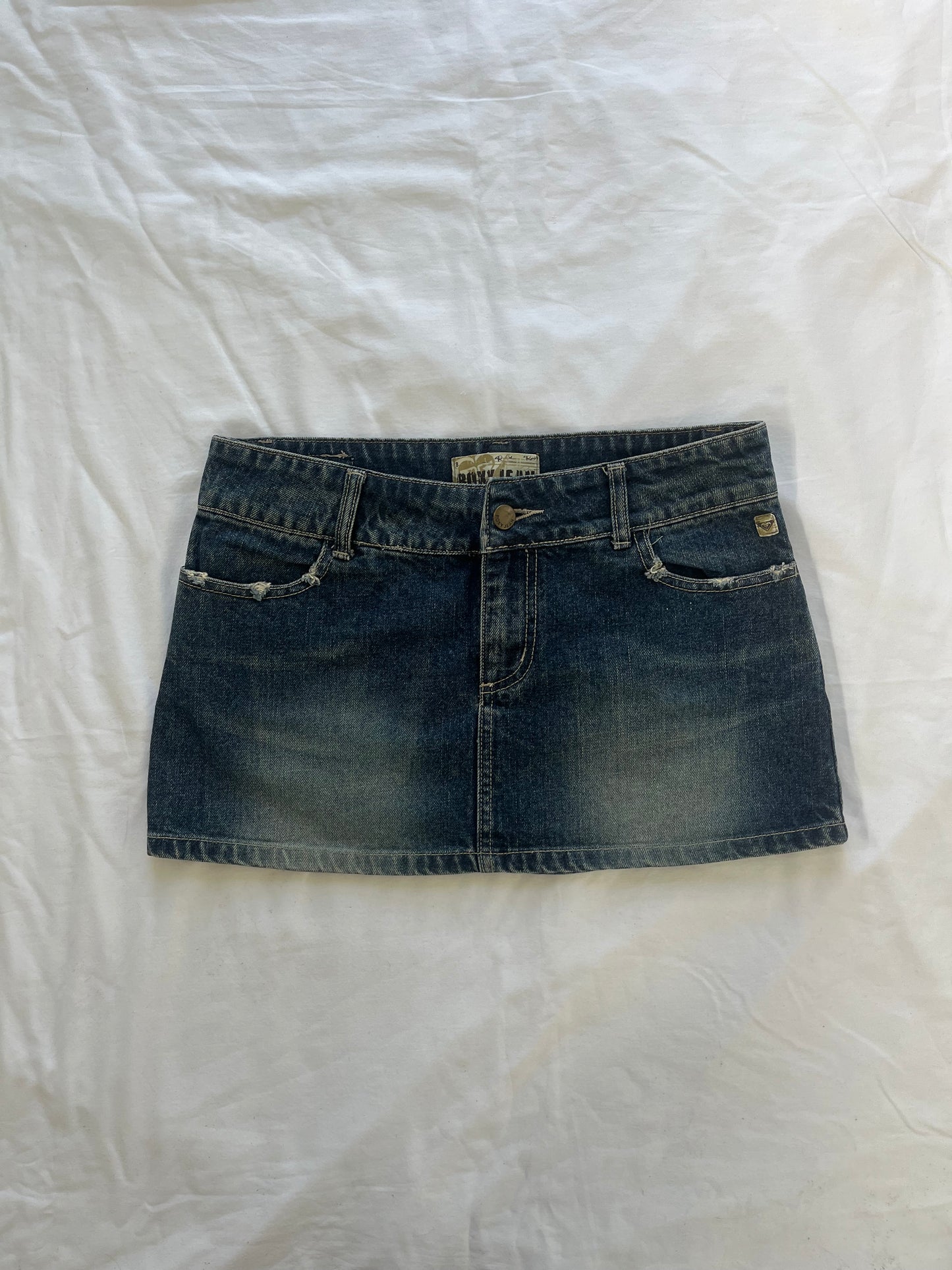 roxy denim mini skirt - 30