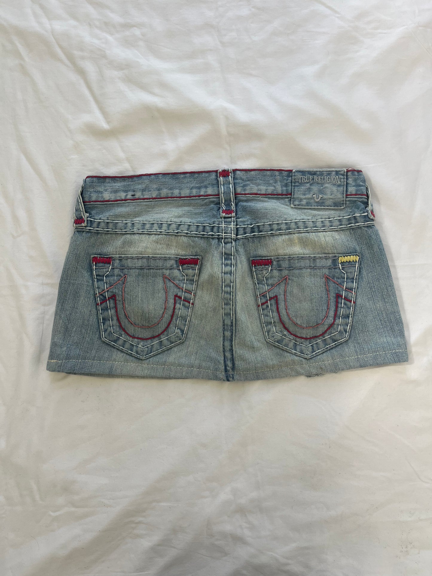 true religion denim mini skirt - 31