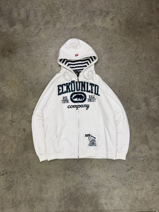 ecko unltd zip up hoodie - XL
