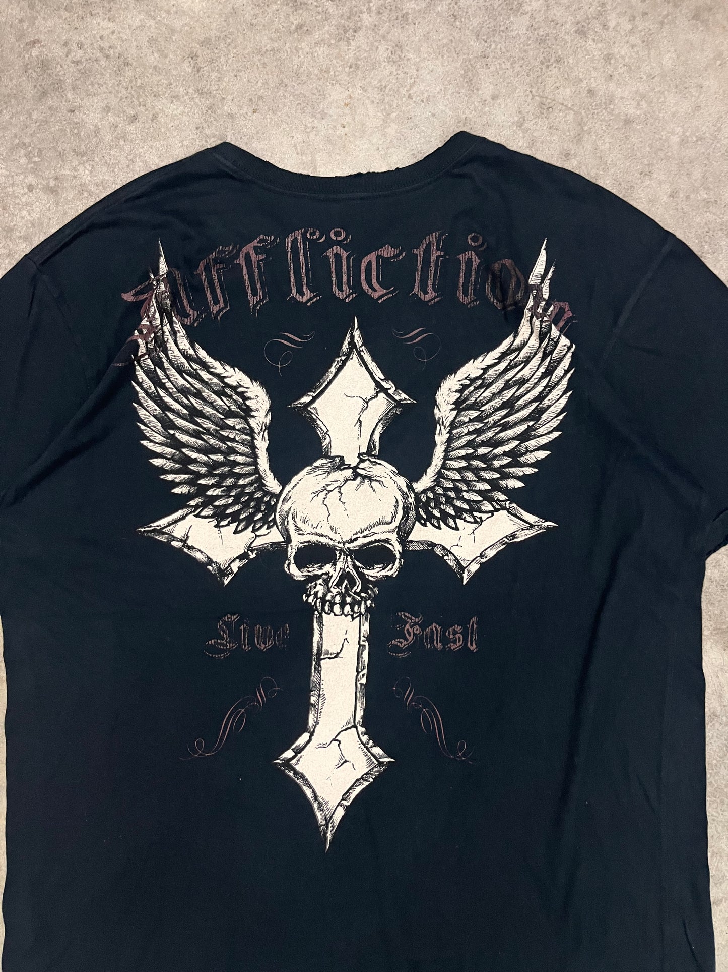 Affliction tee - XXL