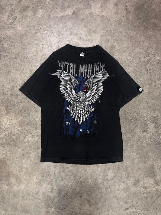 Faded metal mulisha tee - M