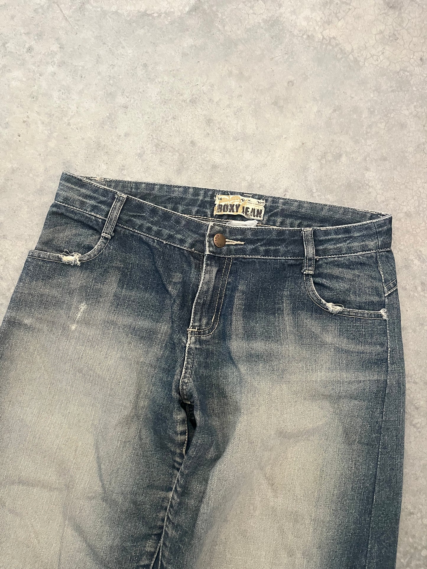 roxy spellout jeans - 30