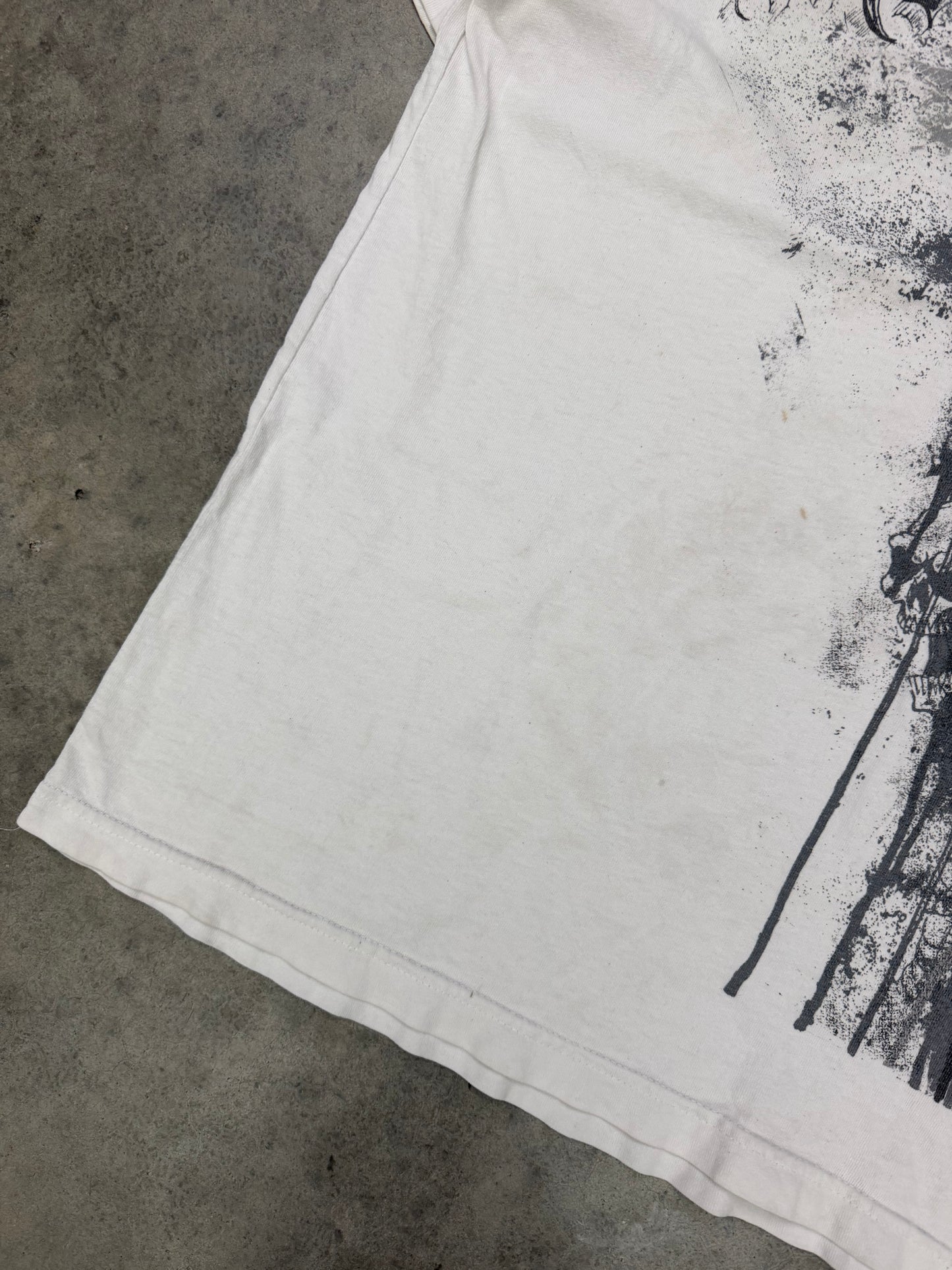 crazy metal mulisha tee - L
