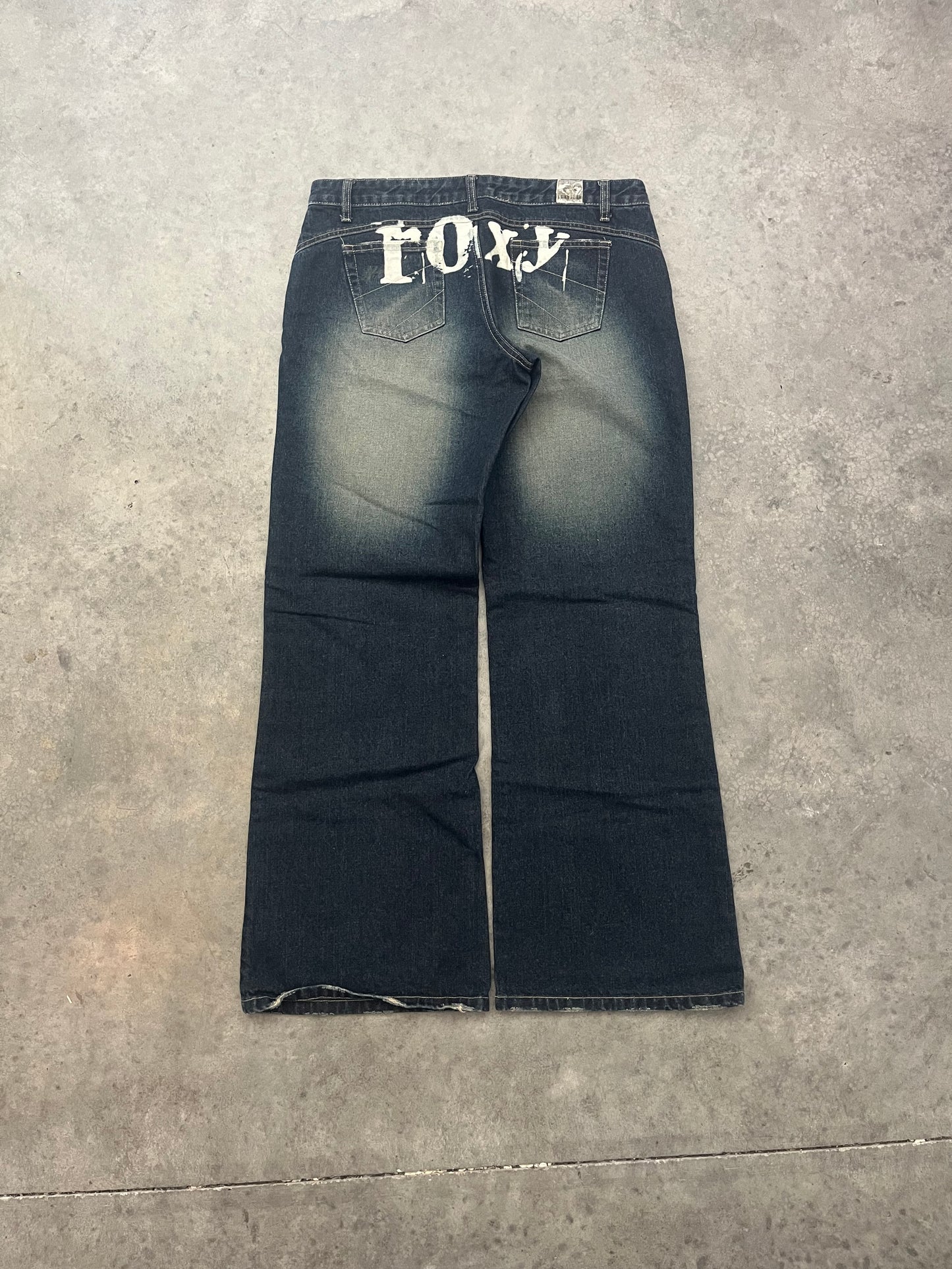 roxy spellout jeans - 33