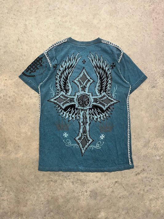 sick raw state tee - M