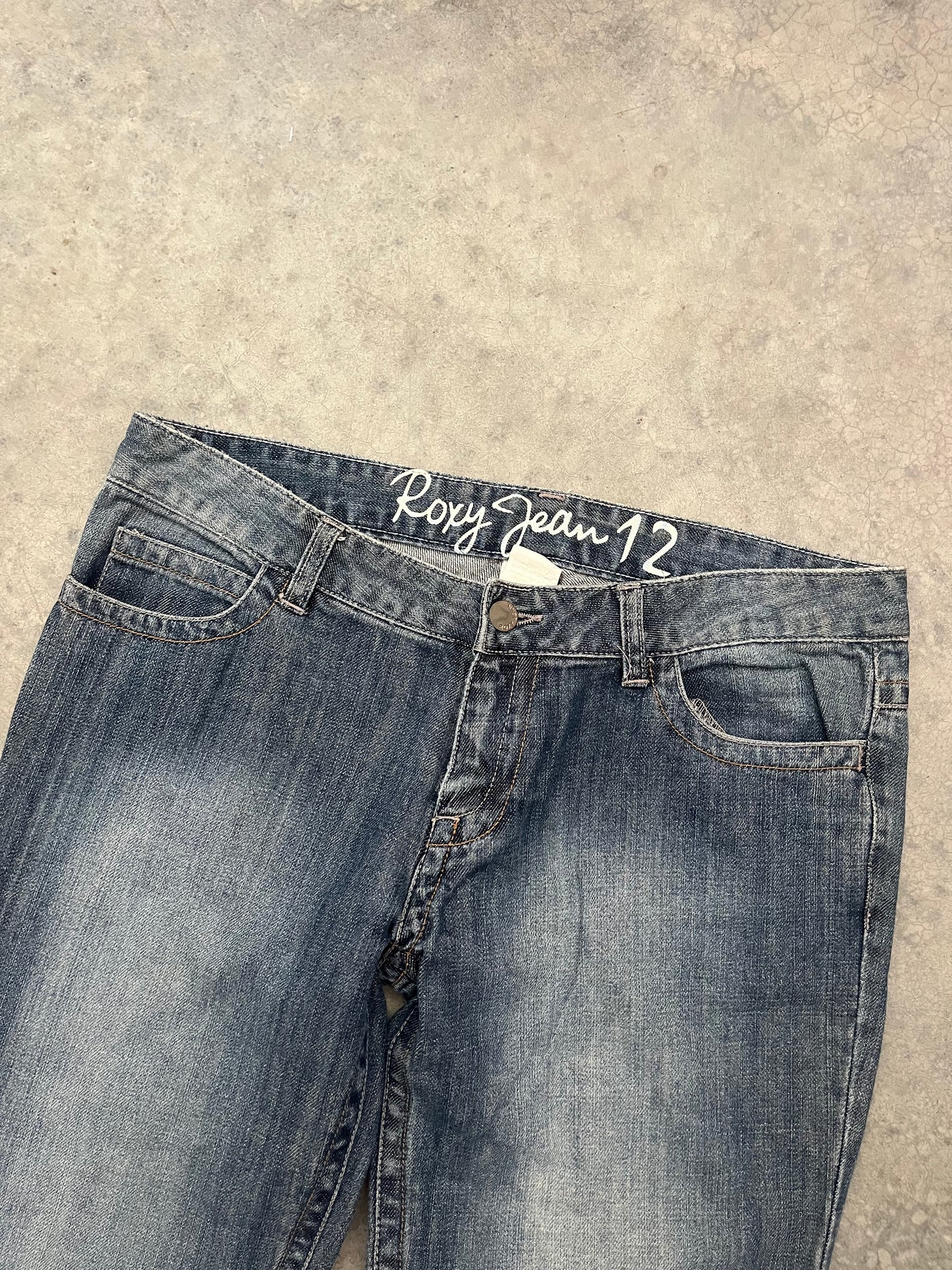 roxy embroidered jeans - 33