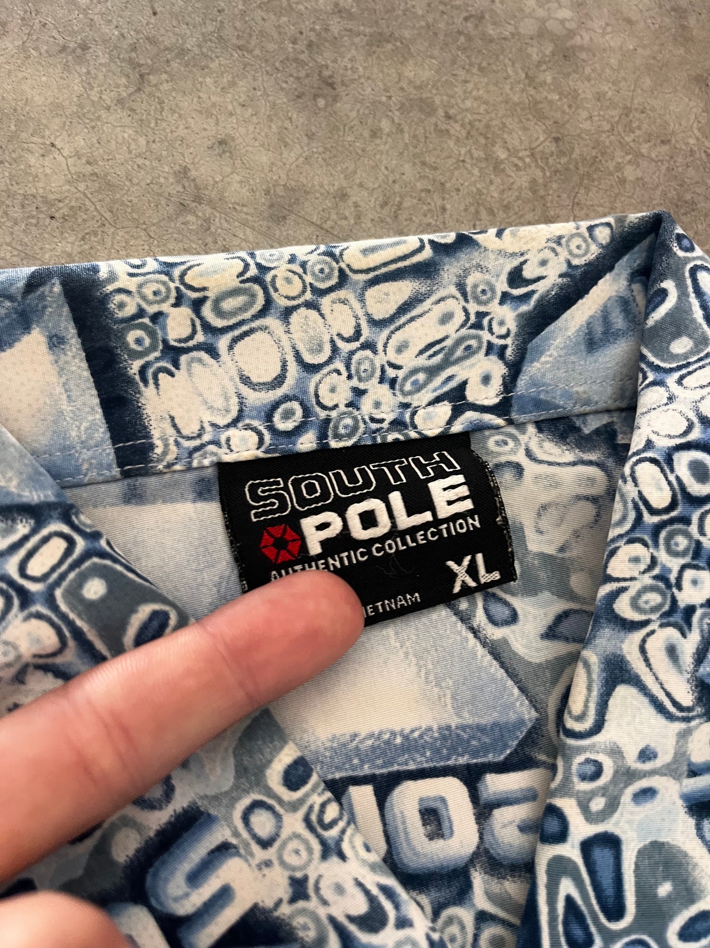 southpole button up - XXL