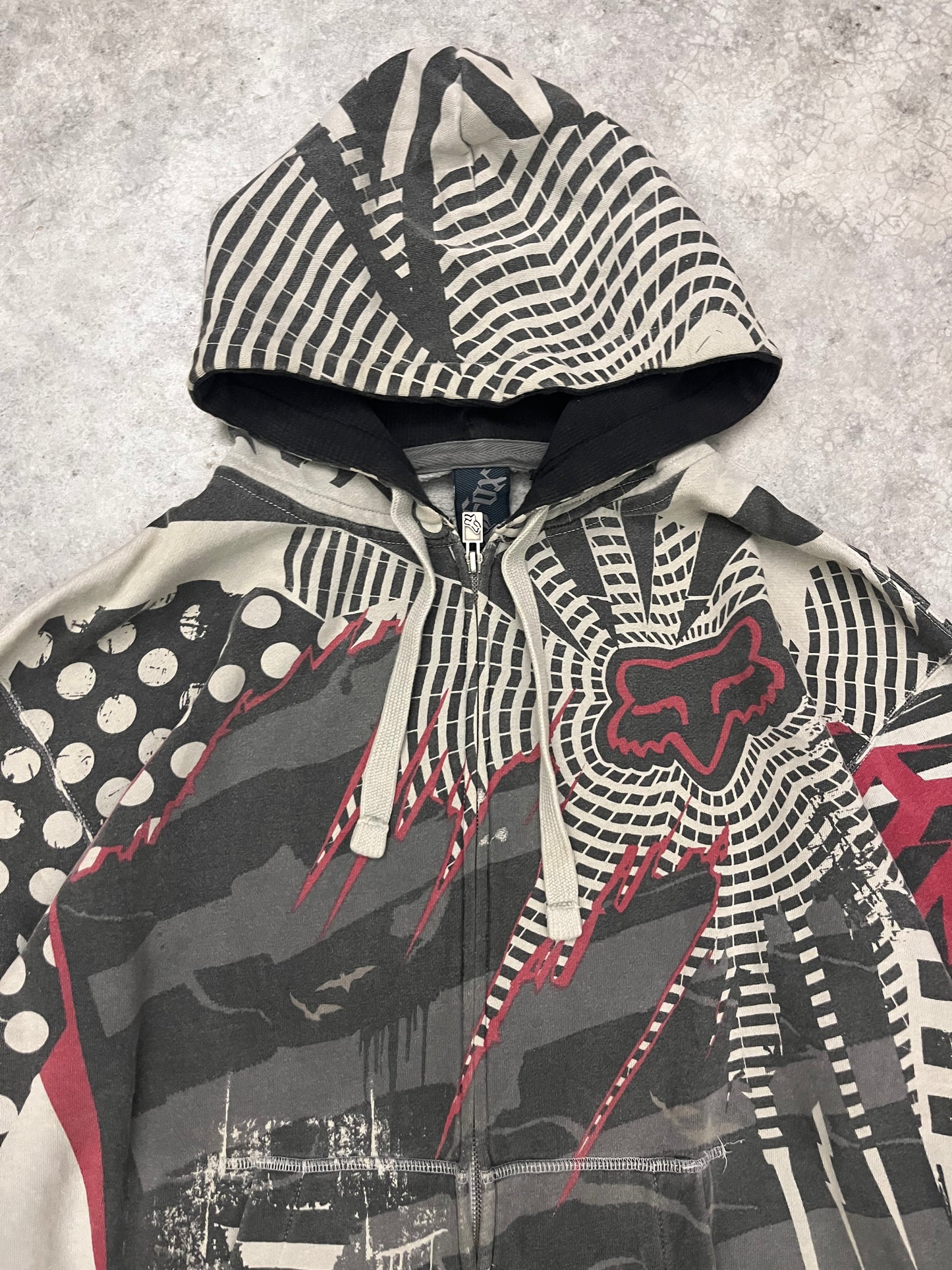 fox hoodie - XL