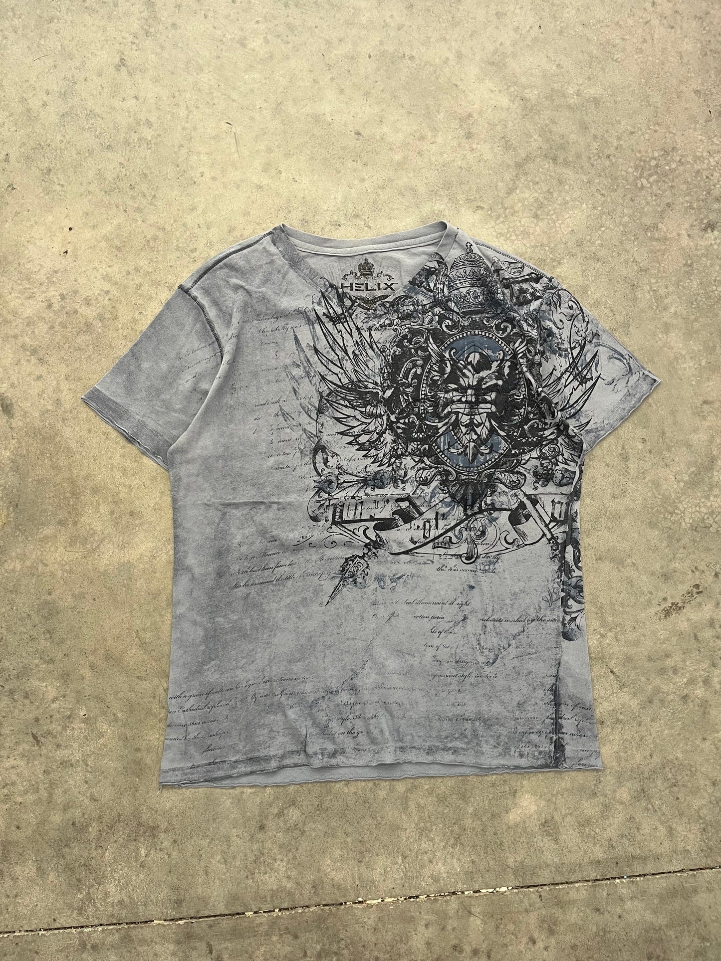 helix double sided tee - M