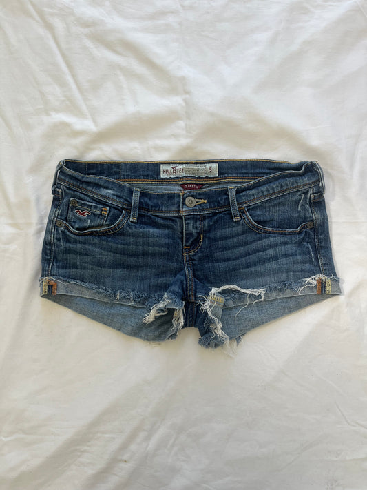 hollister denim mini shorts - 30