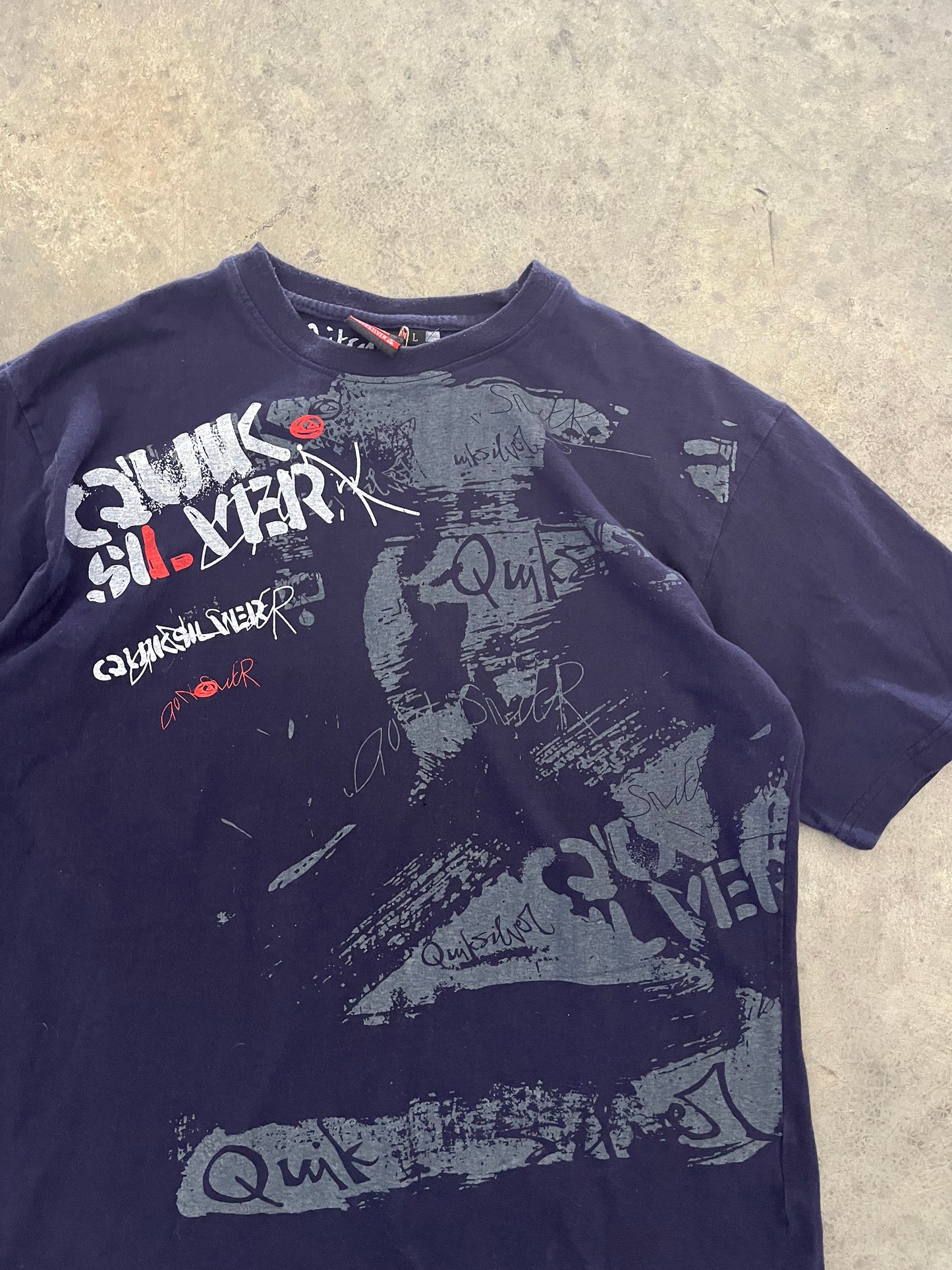 vintage quiksilver tee