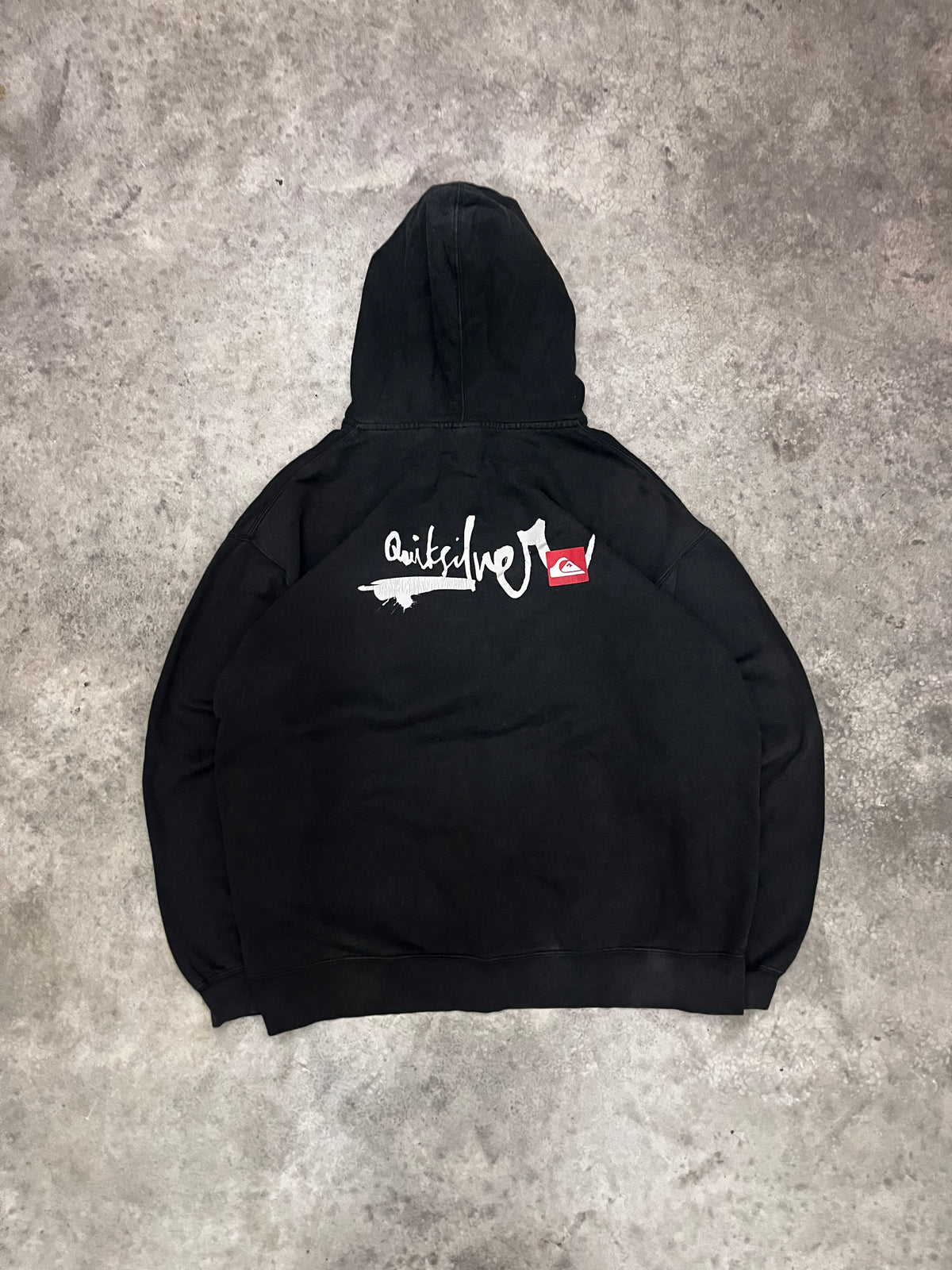 quiksilver zip up hoodie - XL