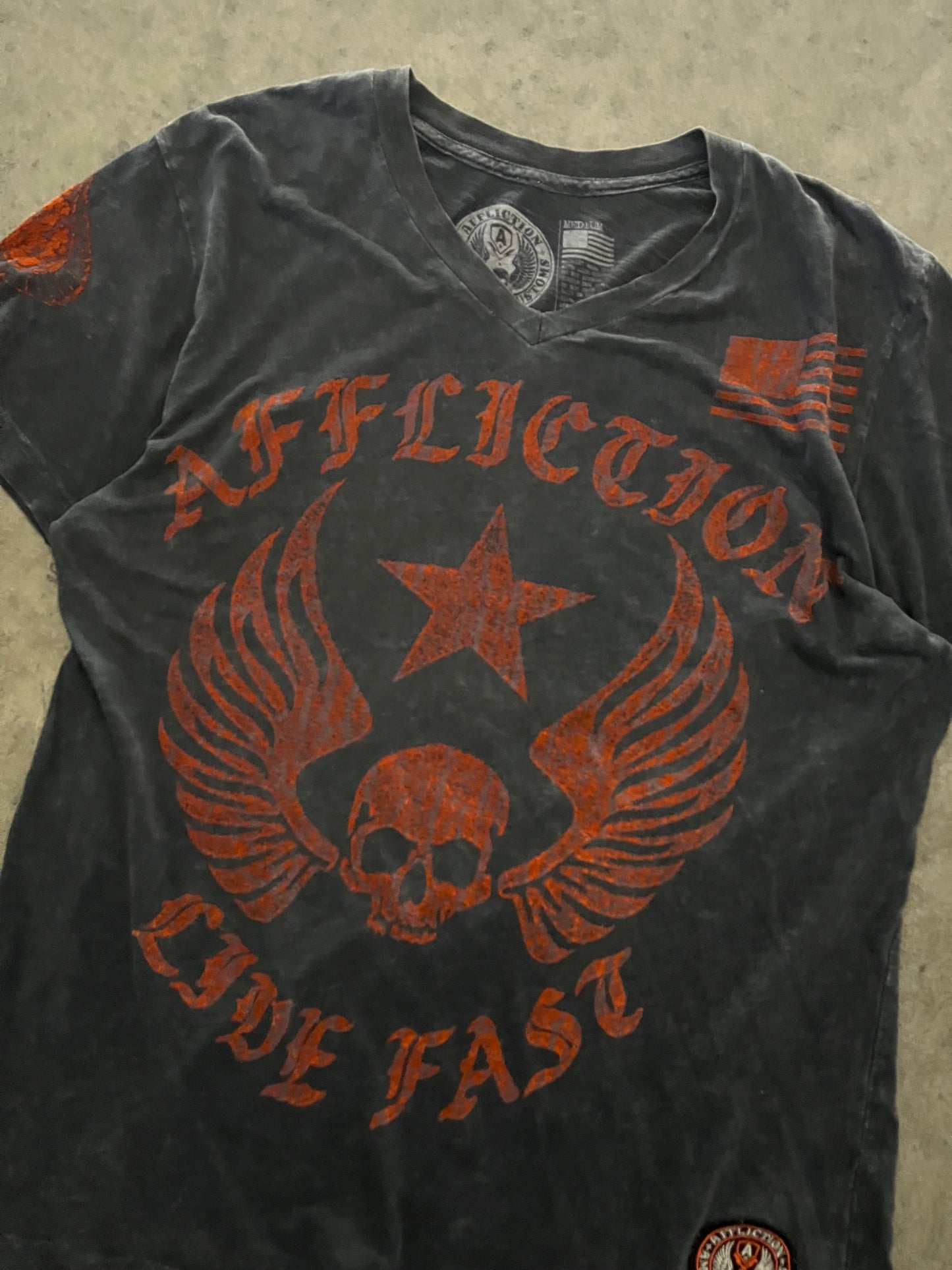 affliction tee - M